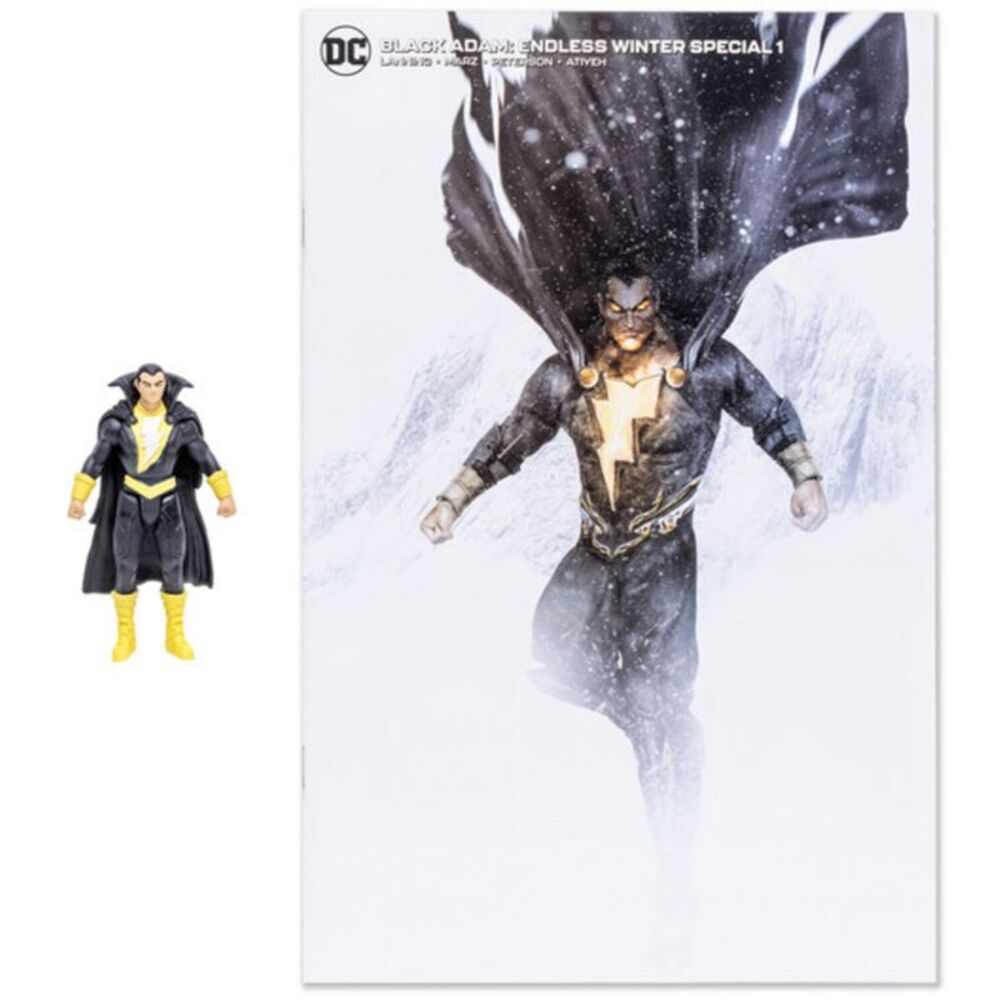 DC Direct - Endless Winter - Page Punchers - 3" Black Adam Figure with Comic